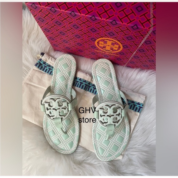 Tory Burch Metal Miller Thong Sandal - Picture 9 of 10